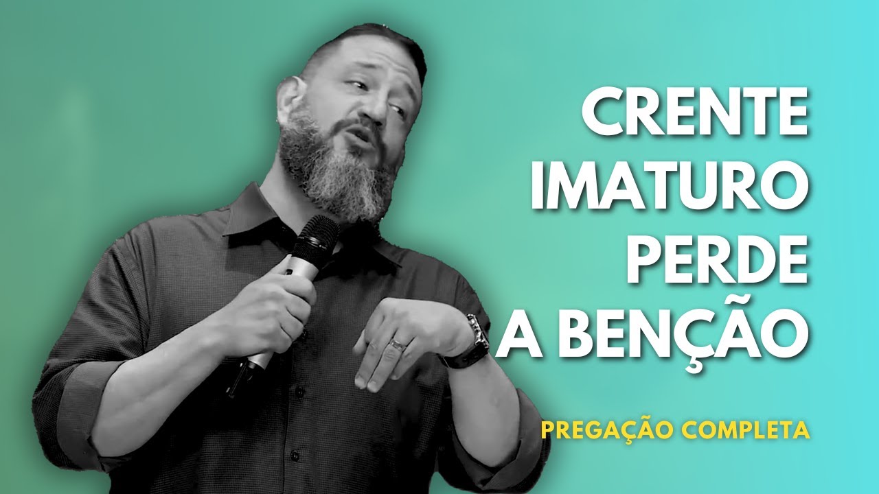 A IMATURIDADE CRISTÃ, CRESÇA PARA VENCER  - LUCIANO SUBIRÁ