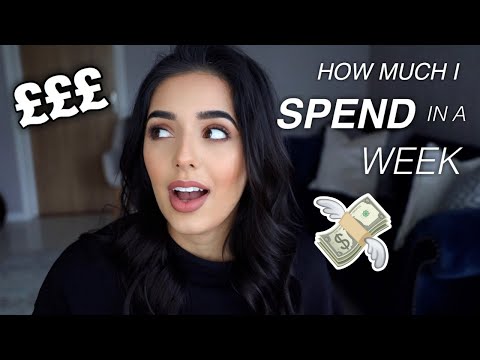 What I Spend in a Week! 24 yr old living in London