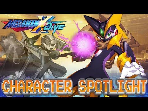 Bass Cross Megaman 5☆- Character Spotlight: Mega Man X DiVE