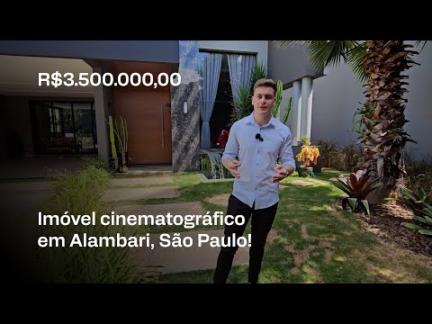 Tour por imóvel cinematográfico à venda em Alambari, São Paulo!