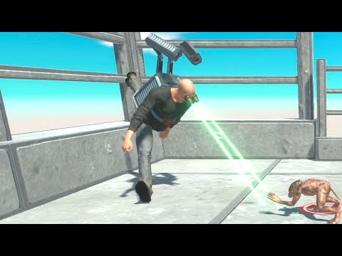 GIANT PLASMA ROCKY vs EVERY UNIT   Animal Revolt Battle Simulator