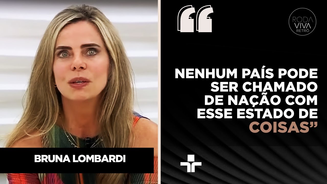 Bruna Lombardi: "Sou uma pessoa privilegiada nesse sistema caótico em que vivemos"