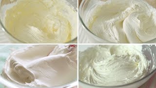 나에게 필요했던 버터크림 모음(프렌치,저먼,이탈리안,스위스) /Buttercream compilation (French,German,Italian,Swiss)