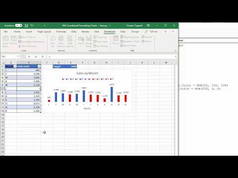 VBA to Conditionally Format Charts in Excel