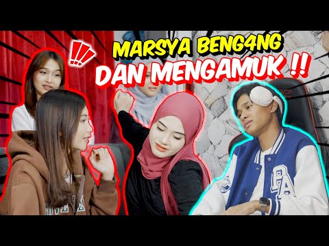 MARSYA BENG4NG DAN MENGAMUK !! - UNA ADA HATI DEKAT RAHIM !!