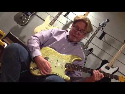 Fender Custom Shop  Mike Geoghegan With  Team Built Custom 1960 Strat Heavy Relic Gold Sparkle