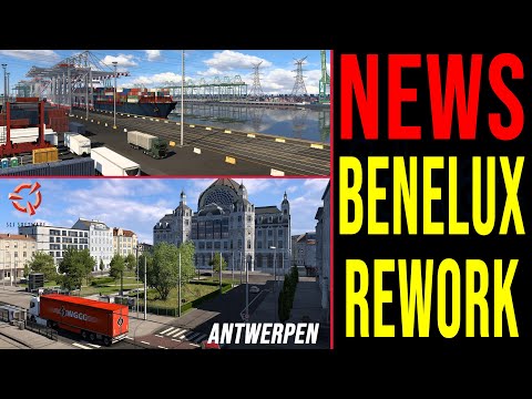 ETS2 Benelux Rework NEWS 🚨 Vorstellung: Antwerpen