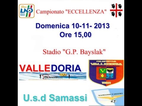 Valledoria Vs  Samassi 3-3