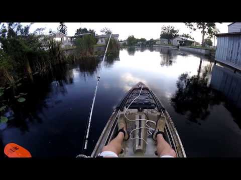 Kayak Fishing South Florida Canals (Lake Okeechobee)