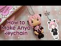 D I Y Anya Keychain Polymer Clay Tutorial