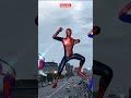 Ultraman Spiderman Joget Versi Torang Pasukan Damai Batudaa Shorts