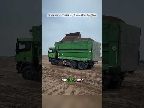 These Trucks Lose Sand onPurposeAndVillagersProfit From It#Truck #TruckFacts #Unexpected #transport