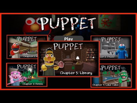 🔴 LIVE - PUPPET CHAPTER 1, 2, 3, 4 and 5 - COMPLETING ALL THE CHAPTERS - ROBLOX
