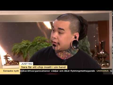 satan Testar nya trenden   opererar in chip i kroppen   Nyhetsmorgon TV4