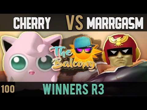 Melee @ the Balcony 100 - Winners R3 ft. RagingCherry (Puff, Marth) VS Marrgasm (Falcon)