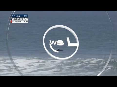 Gabriel Medina Attacks the Perfect Wave   Hurley Pro at Trestles 2016