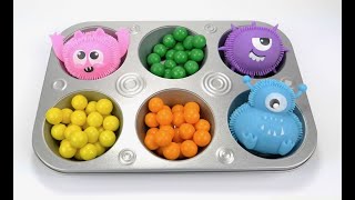 ASMR best satisfying and relaxing sounds for kids. Colorful and fun!