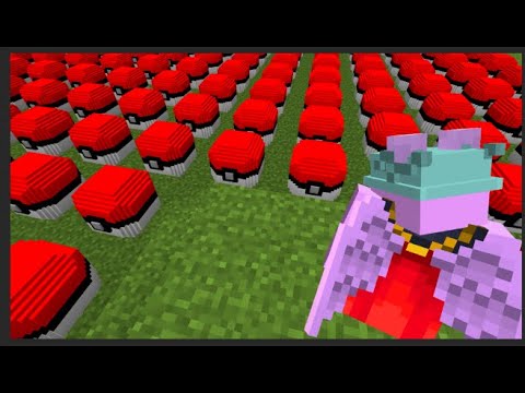 Eu abri 100 LUCKY BLOCKS PIXELMON NO MINECRAFT POKÉMON