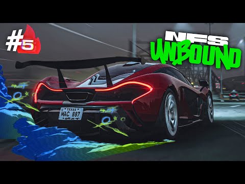 Need for Speed Unbound Gameplay Walkthrough Part 5 - Heat 5 Issues...