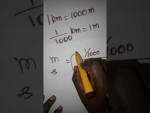 m/s to 5/18 km/hr proof