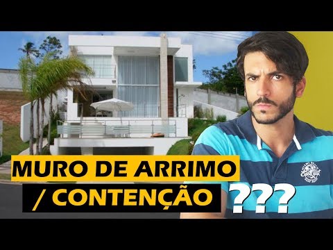 MURO DE ARRIMO ou de CONTENÇÃO