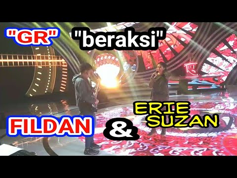 FILDAN DA4, (DAA3) DAN ERIE SUZAN "BERAKSI"  (GR) DI PANGGUNG LIDA2 2019.
