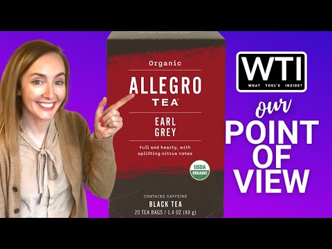 Allegro Tea Organic Earl Grey Tea Bags - WTI product video review