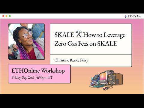 SKALE 🛠 How to Leverage Zero Gas Fees on SKALE - Christine Renee Perry