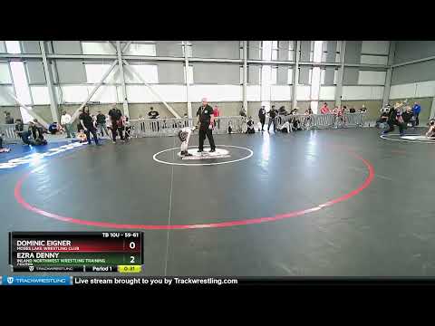 59-61 Lbs Round 2 - Dominic Eigner, Moses Lake Wrestling Club Vs Ezra Denny, Inland Northwest Wres