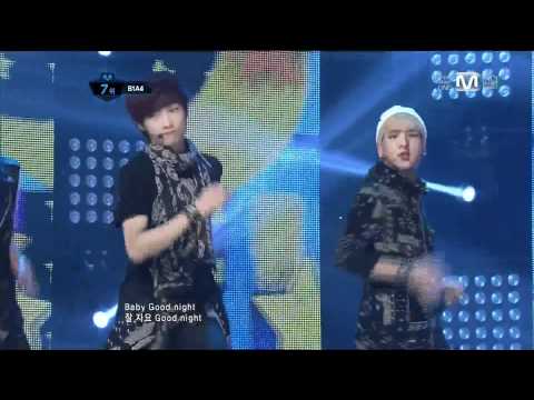 120607 Mnet M!CountDown B1A4 - Baby Good Night