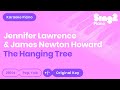 The Hanging Tree - Jenifer Larwrence., James Newton Howard (Piano Karaoke)