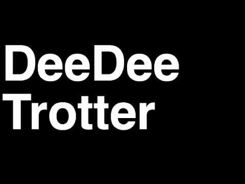 How to Pronounce DeeDee Trotter USA Bronze Medal Women's 400m Run London 2012 Olympics Video