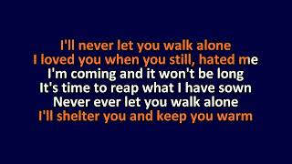 Megadeth - Never Walk Alone..A Call to Arms - Karaoke Instrumental Lyrics - ObsKure