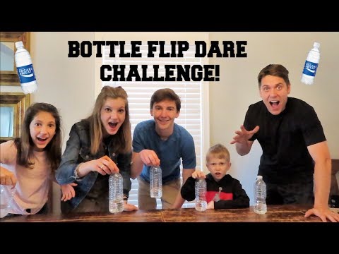 BOTTLE FLIP DARE CHALLENGE with That's Amazing and Josh Horton! | Match Up