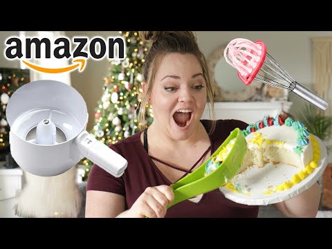 Trying Weird AMAZON Baking Gadgets!