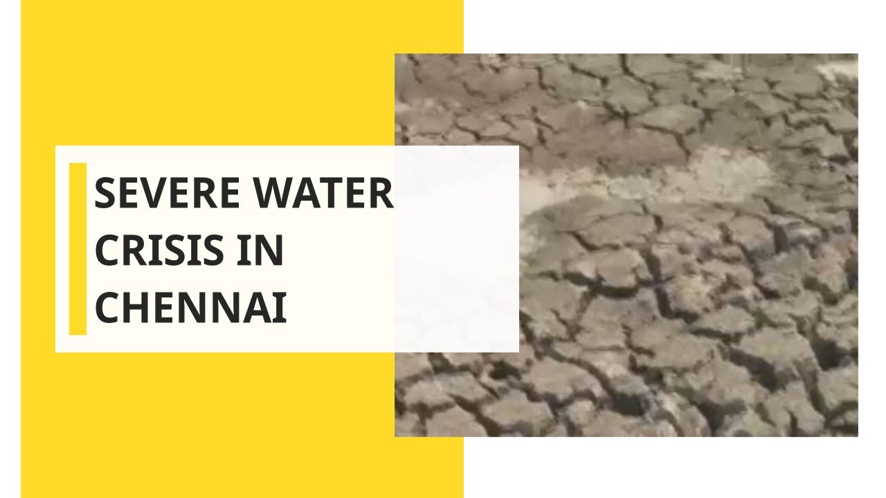 Chennai deals with a crippling water crisis