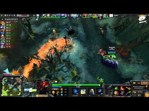 DreamHack Winter 2012: Semifinal EG vs Fnatic.eu Game 1