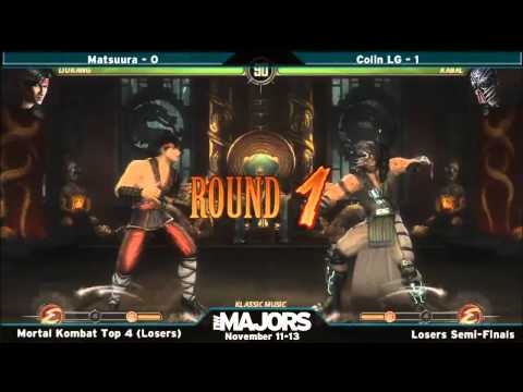 Northwest Majors Top 8 Mortal Kombat - Matsuura vs Colin LG