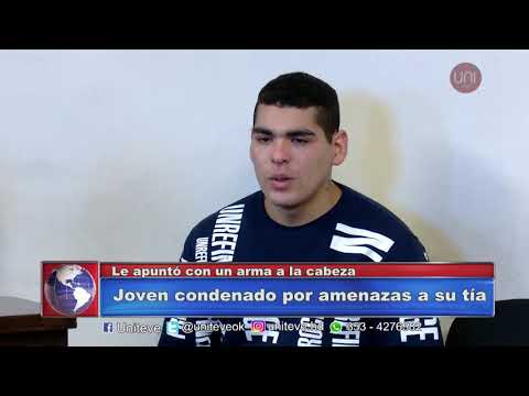 Condena por amenazas