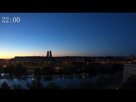 Summer Solstice - 24h Time Lapse - Stockholm