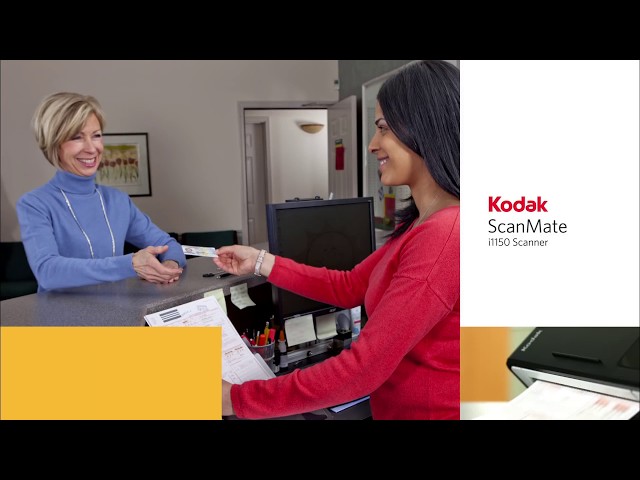 Video Teaser für Kodak ScanMate i1150 Scanner overview