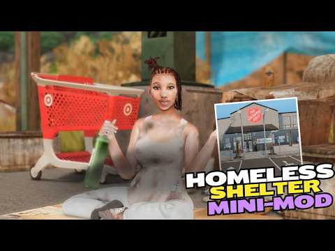 Sims 4 |Must Have Mods: Homeless Shelter Mini-Mod Review