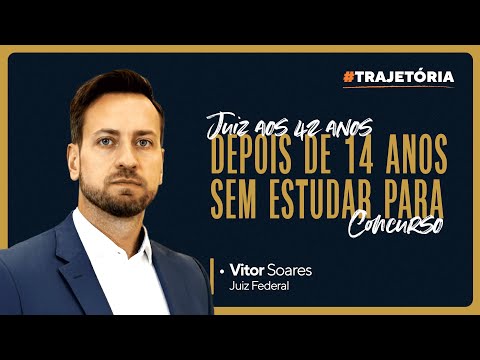 Juiz aos 42 anos depois de 14 anos sem Estudar para Concurso - JM Entrevista Vitor Soares