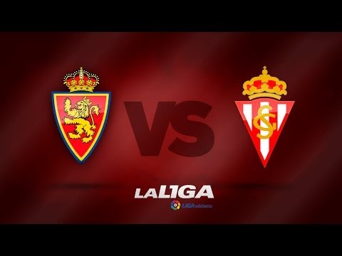 Todos los goles de Real Zaragoza (1-1) Sporting de Gijón - HD
