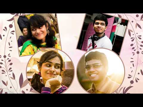 Shriya & Mithul - First wedding anniversary wishes