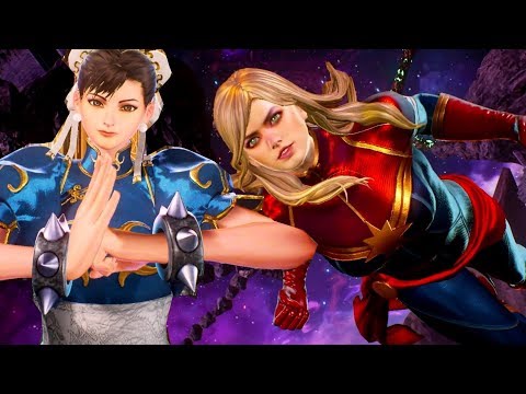Chun-Li & Captain Marvel Arcade Playthrough  | Marvel vs Capcom Infinite Arcade Playthrough