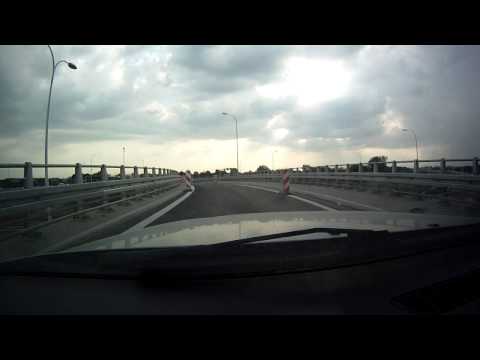 Turka/Długie DK82 koło Lublina na rondzie pod prąd