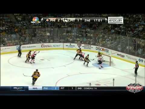 Game 7. Philadelphia Flyers vs Pittsburgh Penguins (22 october 2014)
