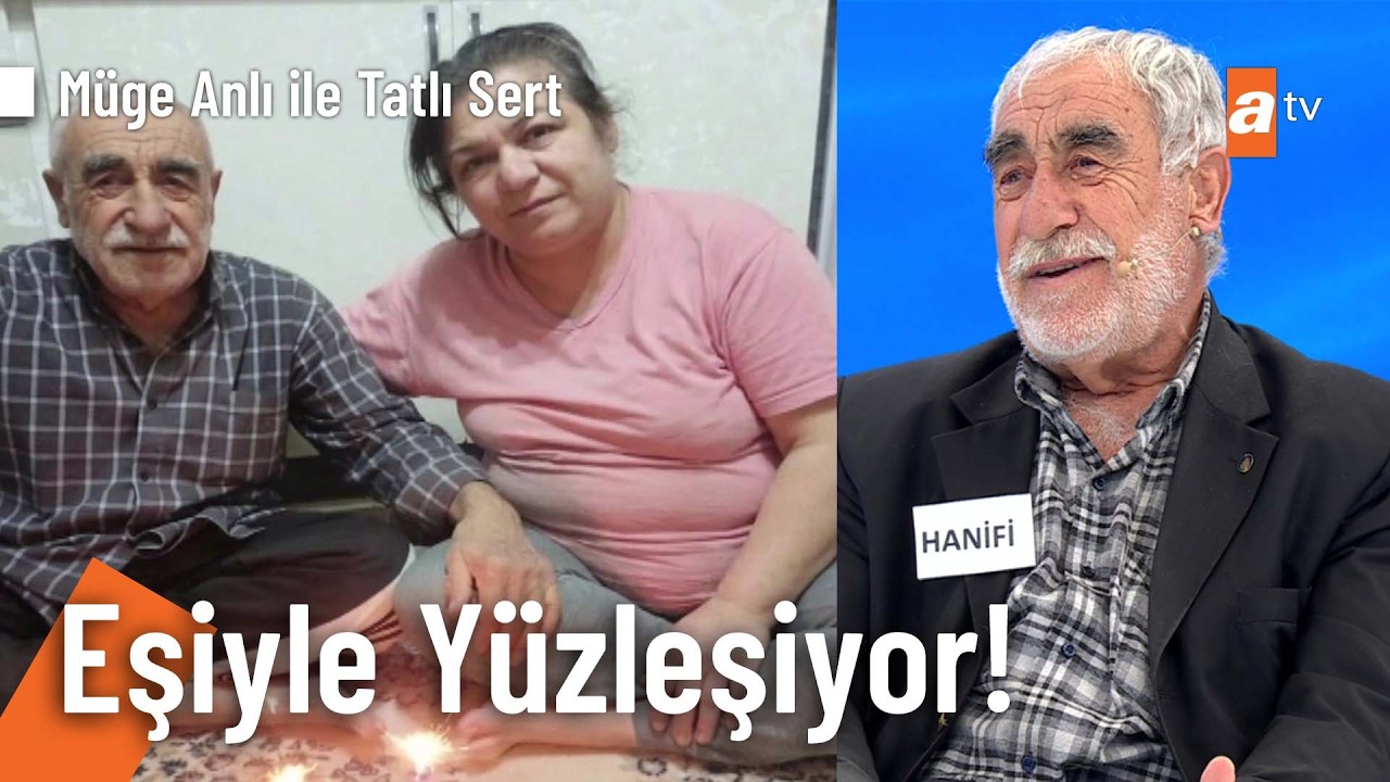 Hanifi Amca, 33 yaş küçük eşiyle yüzleşiyor! - Müge Anlı ile Tatlı Sert 18 Mart 2026