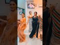 Priyasad Famili Dance Sri Lankan Actress Saree TikTok Shanudrie Dinakshie Sheshadrie
